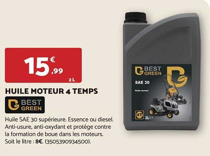 HUILE MOTEUR 4 TEMPS