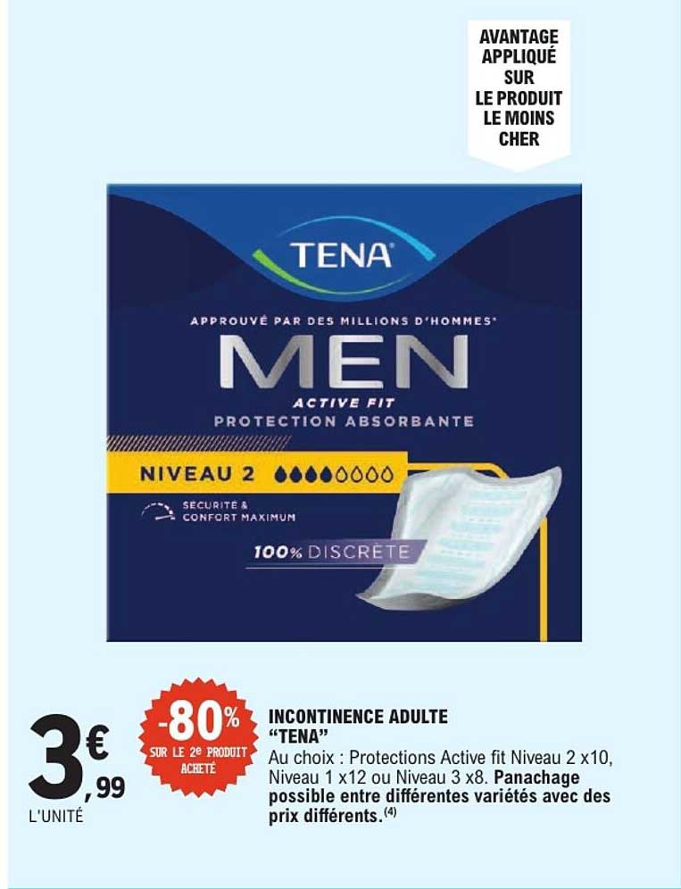 INCONTINENCE ADULTE “TENA”