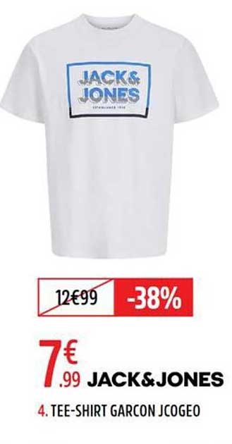 JACK & JONES 4. TEE-SHIRT GARÇON JCOGEO
