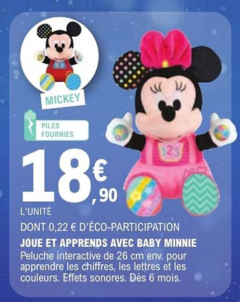 Joue et apprends avec Baby Minnie