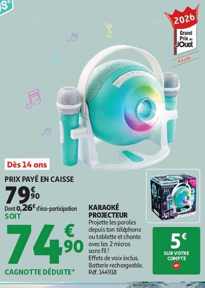 KARAOKÉ PROJECTEUR