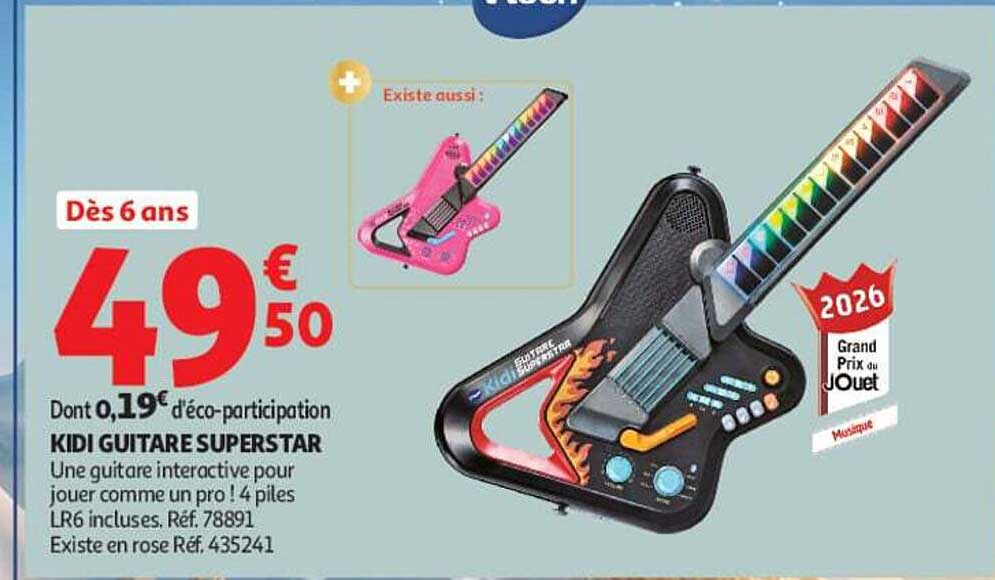 KIDI GUITARE SUPERSTAR
