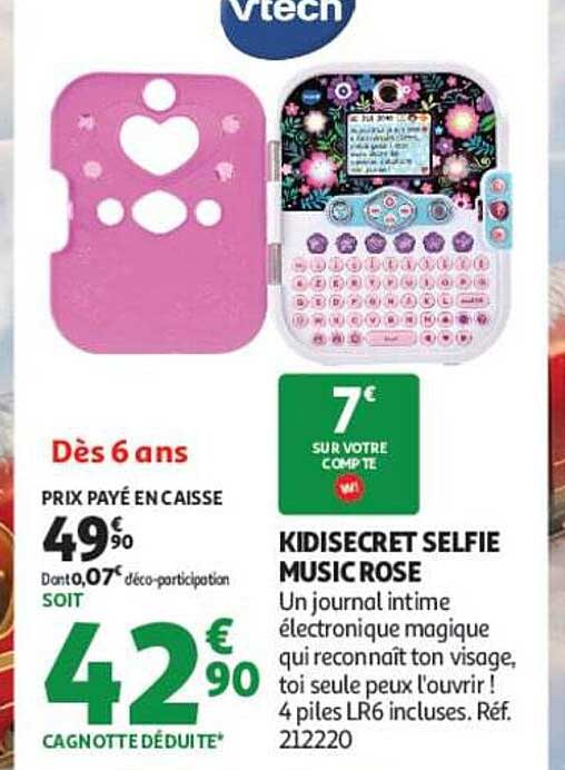 KIDISECRET SELFIE MUSIC ROSE