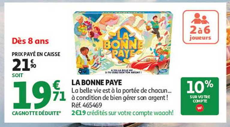 LA BONNE PAYE