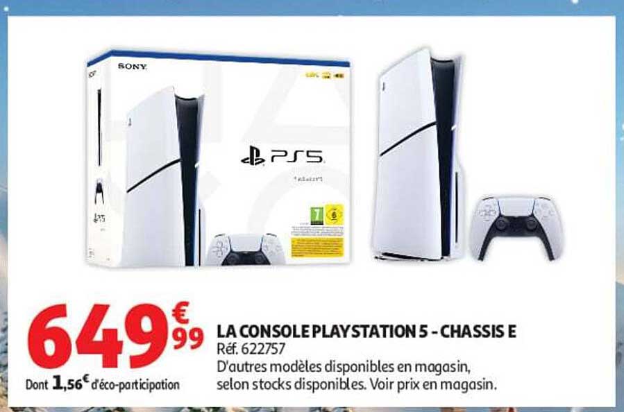 LA CONSOLE PLAYSTATION 5 - CHASSIS E