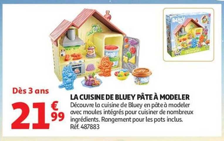 LA CUISINE DE BLUEY PÂTE À MODELER