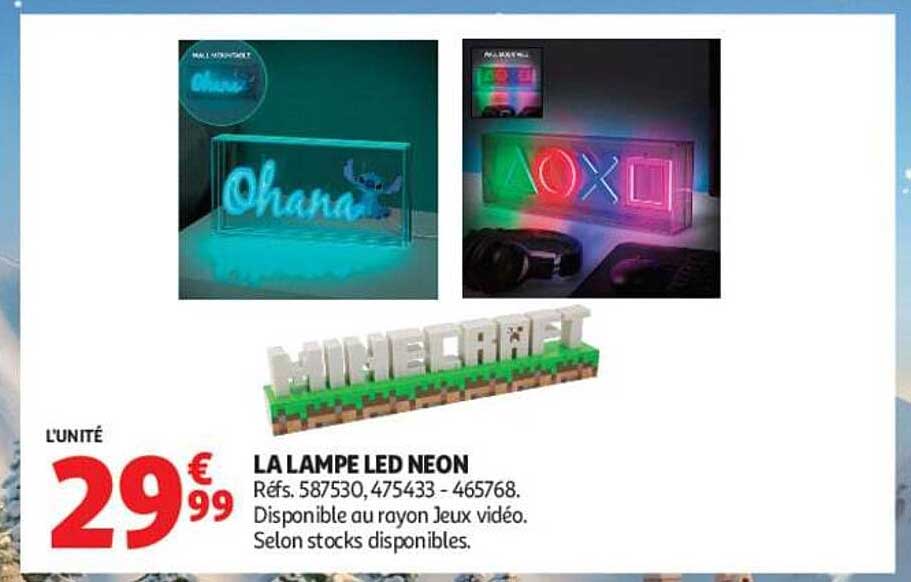 LA LAMPE LED NEON