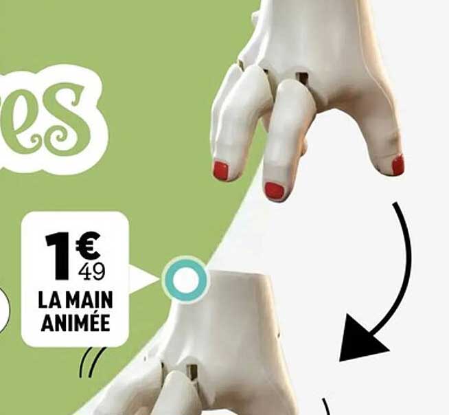 LA MAIN ANIMÉE