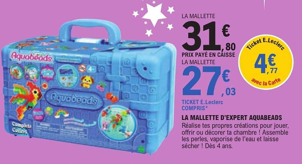 LA MALLETTE D'EXPERT AQUABEADS