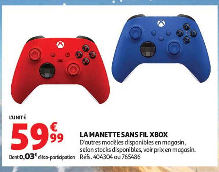 LA MANETTE SANS FIL XBOX