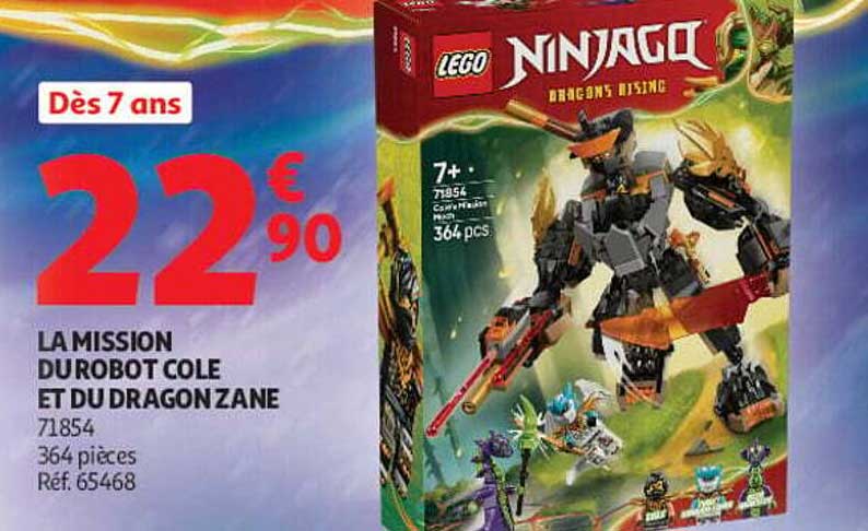 LA MISSION DU ROBOT COLE ET DU DRAGON ZANE