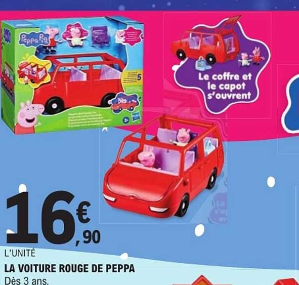 LA VOITURE ROUGE DE PEPPA