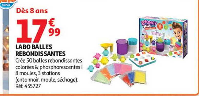 LABO BALLES REBONDISSANTES