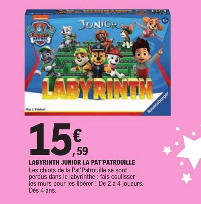 LABYRINTH JUNIOR LA PAT'PATROUILLE