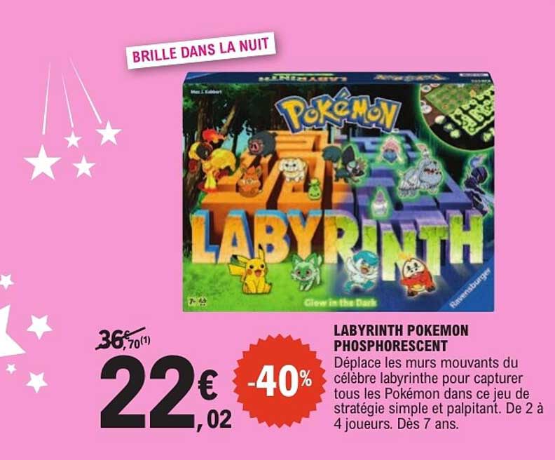 LABYRINTH POKEMON PHOSPHORESCENT