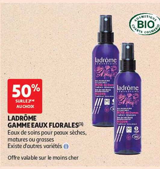LADRÔME GAMME EAUX FLORALES