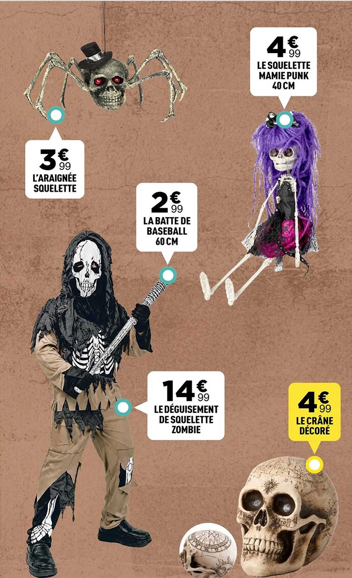 L'ARAIGNÉE SQUELETTE