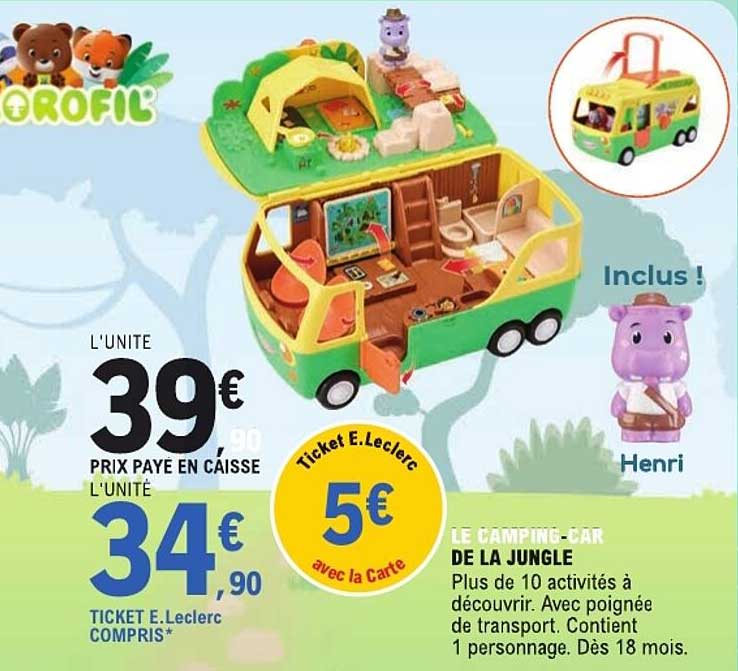LE CAMPING-CAR DE LA JUNGLE