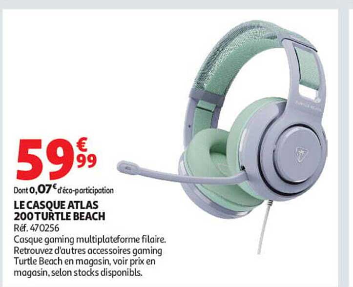 LE CASQUE ATLAS 200TURTLE BEACH