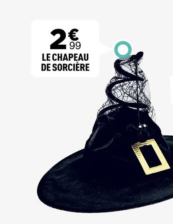 LE CHAPEAU DE SORCIÈRE