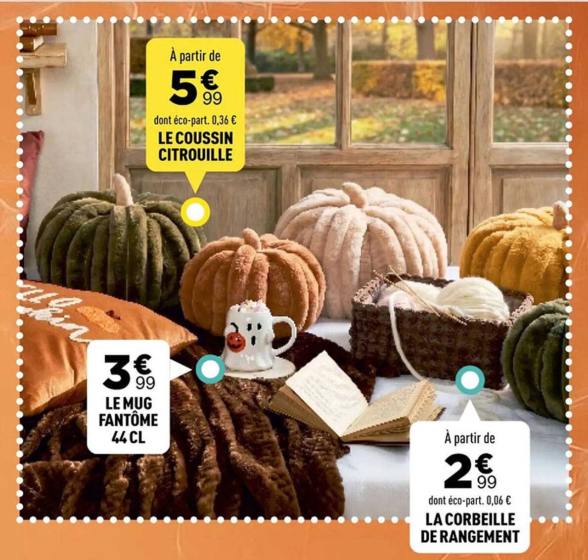 LE COUSSIN CITROUILLE