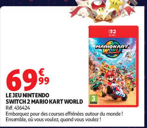 LE JEU NINTENDO SWITCH 2 MARIO KART WORLD