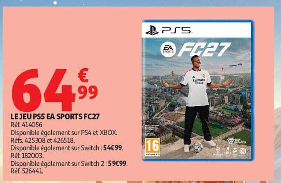 LE JEU PS5 EA SPORTS FC27