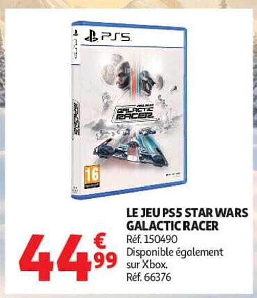 LE JEU PS5 STAR WARS GALACTIC RACER