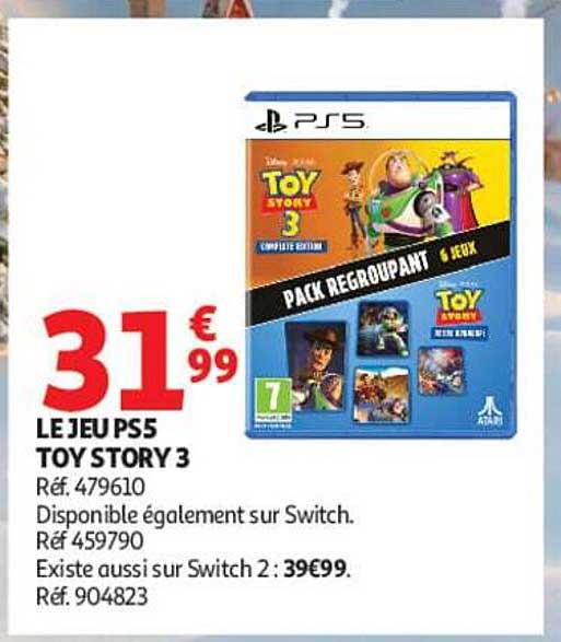 LE JEU PS5 TOY STORY 3