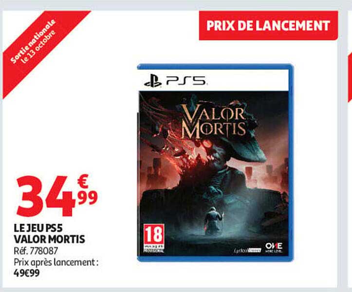 LE JEU PS5 VALOR MORTIS