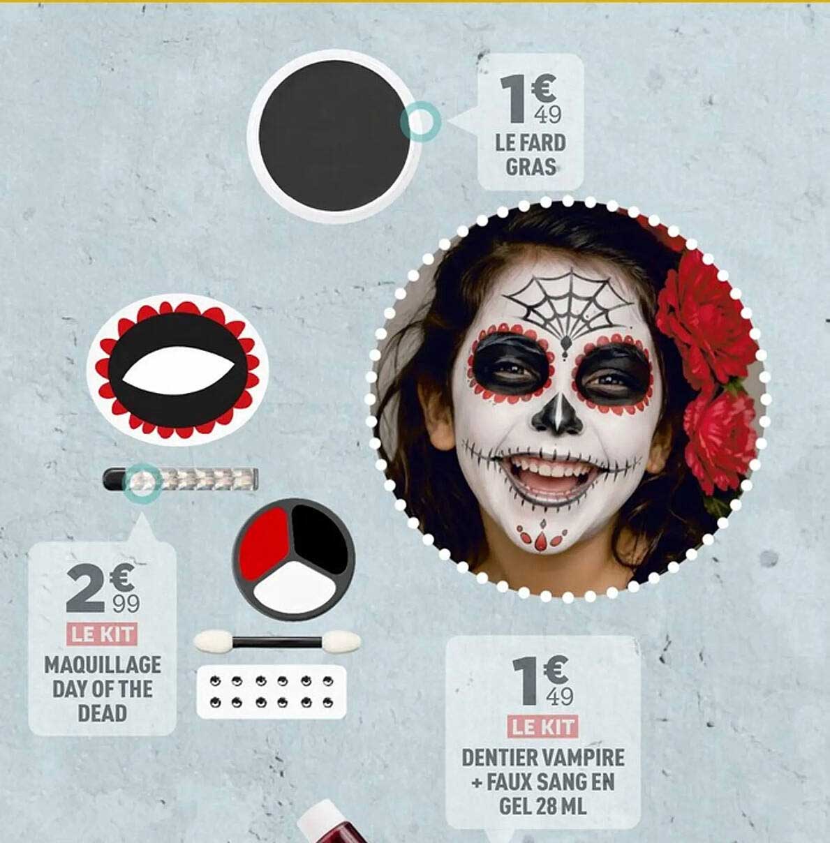 LE KIT MAQUILLAGE DAY OF THE DEAD
