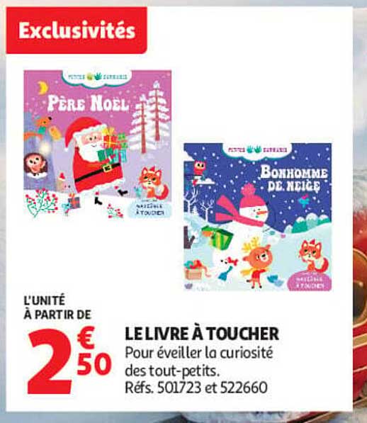 LE LIVRE À TOUCHER