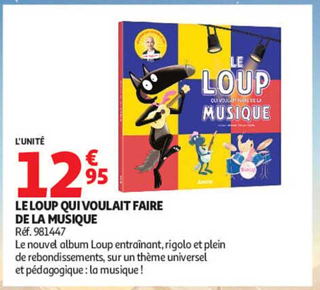 LE LOUP QUI VOULAIT FAIRE DE LA MUSIQUE