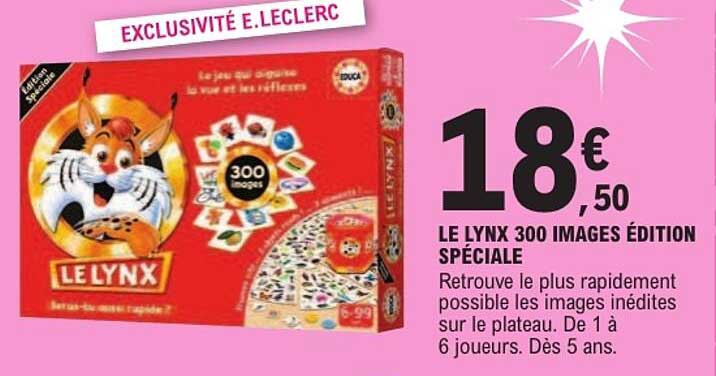 LE LYNX 300 IMAGES ÉDITION SPÉCIALE