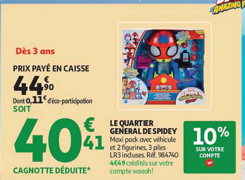 LE QUARTIER GENERAL DE SPIDEY