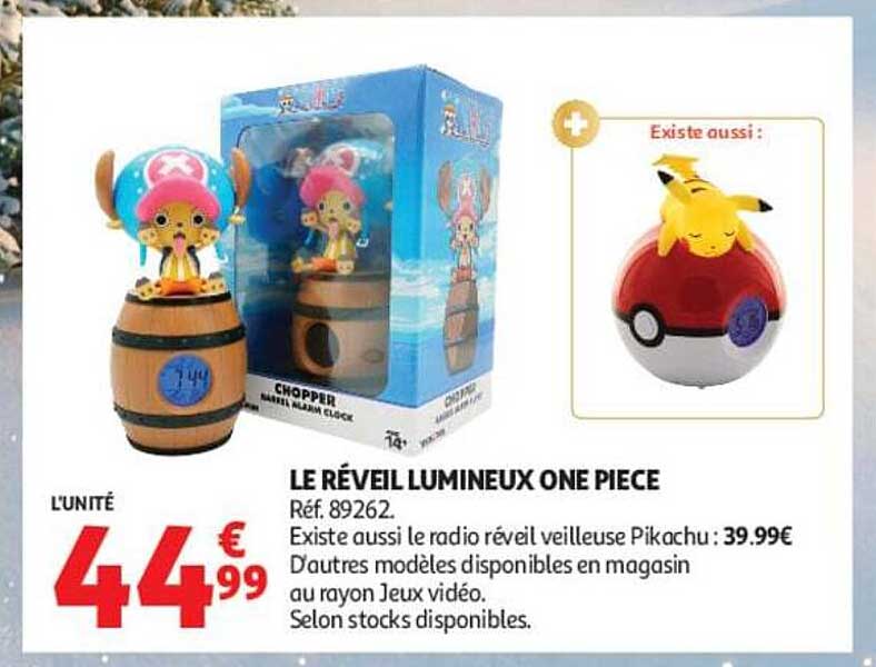 LE RÉVEIL LUMINEUX ONE PIECE