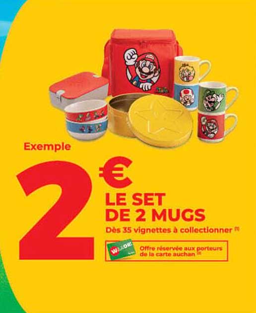 LE SET DE 2 MUGS