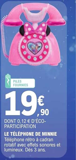 LE TÉLÉPHONE DE MINNIE