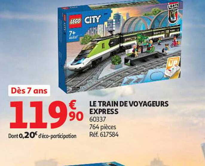 LE TRAIN DE VOYAGEURS EXPRESS 60337 764 pièces Réf. 617584