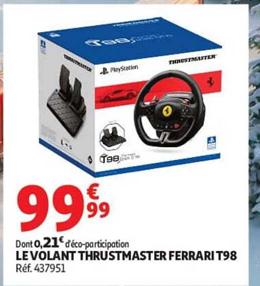 LE VOLANT THRUSTMASTER FERRARI T98