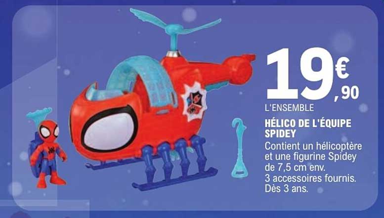 L'ENSEMBLE HÉLICO DE L'ÉQUIPE SPIDEY