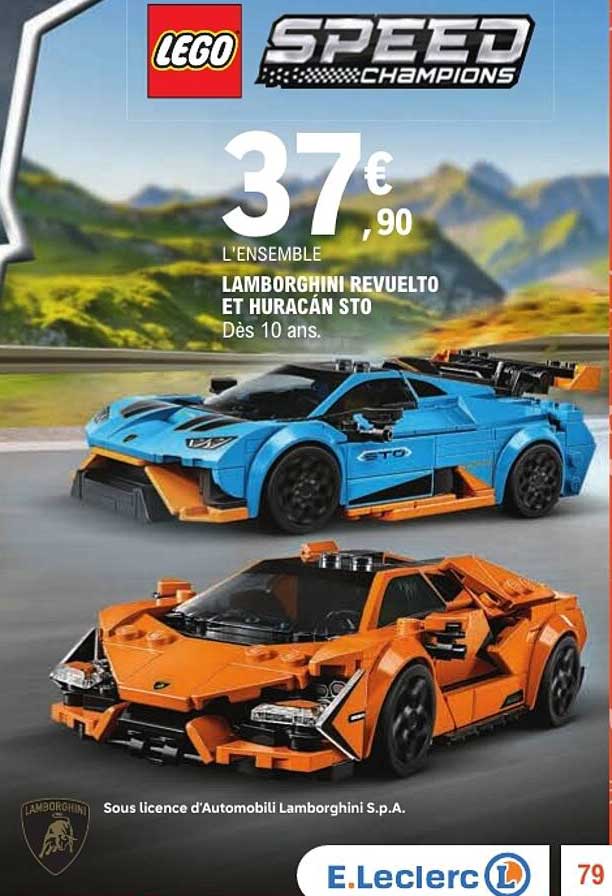 L'ENSEMBLE LAMBORGHINI REVUELTO ET HURACÁN STO