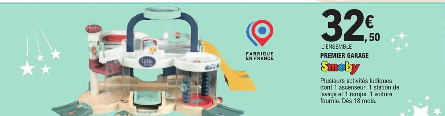 L'ENSEMBLE PREMIER GARAGE Smoby