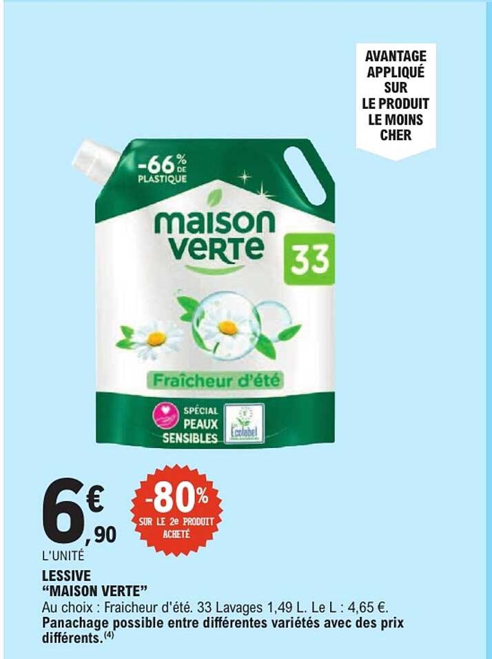 LESSIVE “MAISON VERTE”