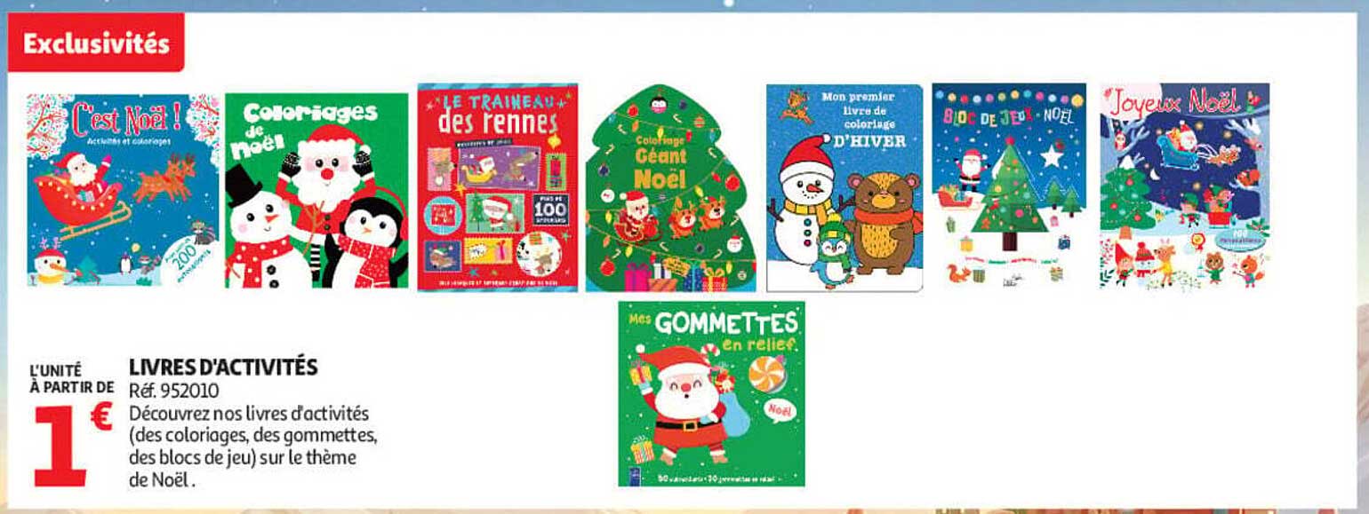 LIVRES D'ACTIVITÉS