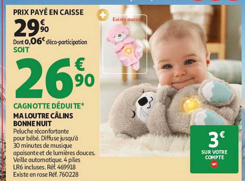 MA LOUTRE CÂLINS BONNE NUIT