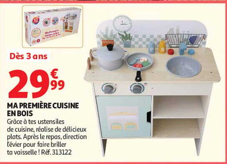 MA PREMIÈRE CUISINE EN BOIS