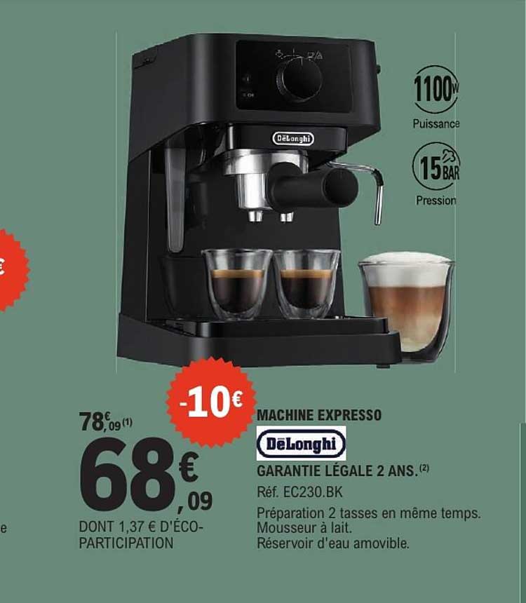 MACHINE EXPRESSO DeLonghi