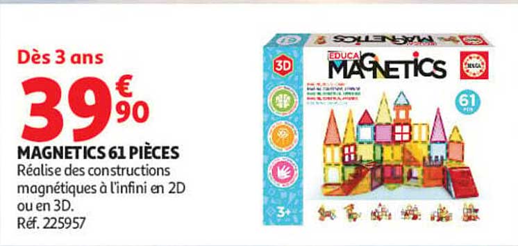 MAGNETICS 61 PIÈCES