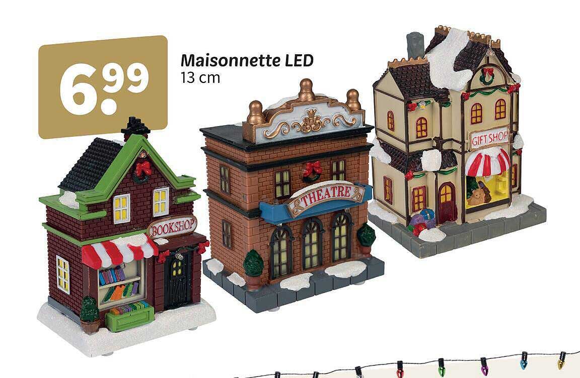 Maisonnette LED 13 cm
